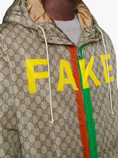 fake not gucci jacket|Gucci replicates.